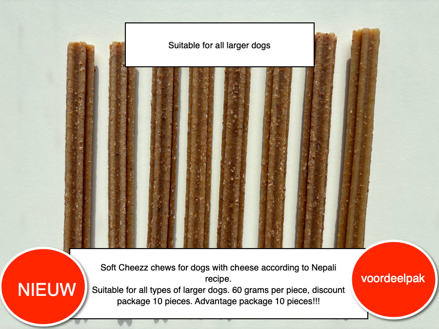 Cheezz soft chew Himalayan style 60 gram (promotion pack 10 pieces)